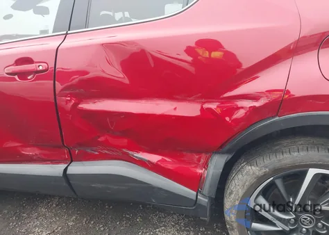 2021 Toyota C-Hr Limited из США, поврежденный, VIN NMTKHMBX7MR129874